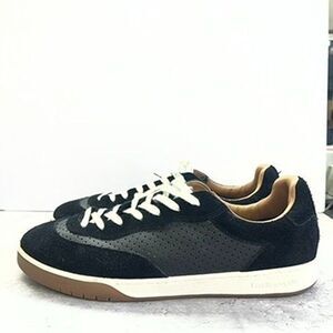 Last Resort AB Low Top Lace Up Black White Perf Skate Shoes Mens Size 12